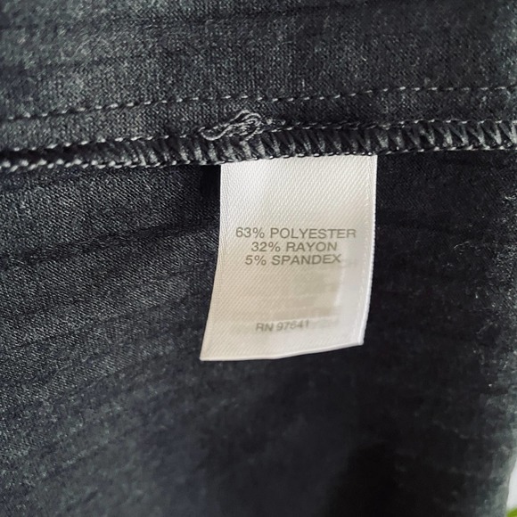 Worn Once!  J. Jill Pleated Drawstring Dress L J Jill Black Minimalist Lagenlook - Picture 5 of 9